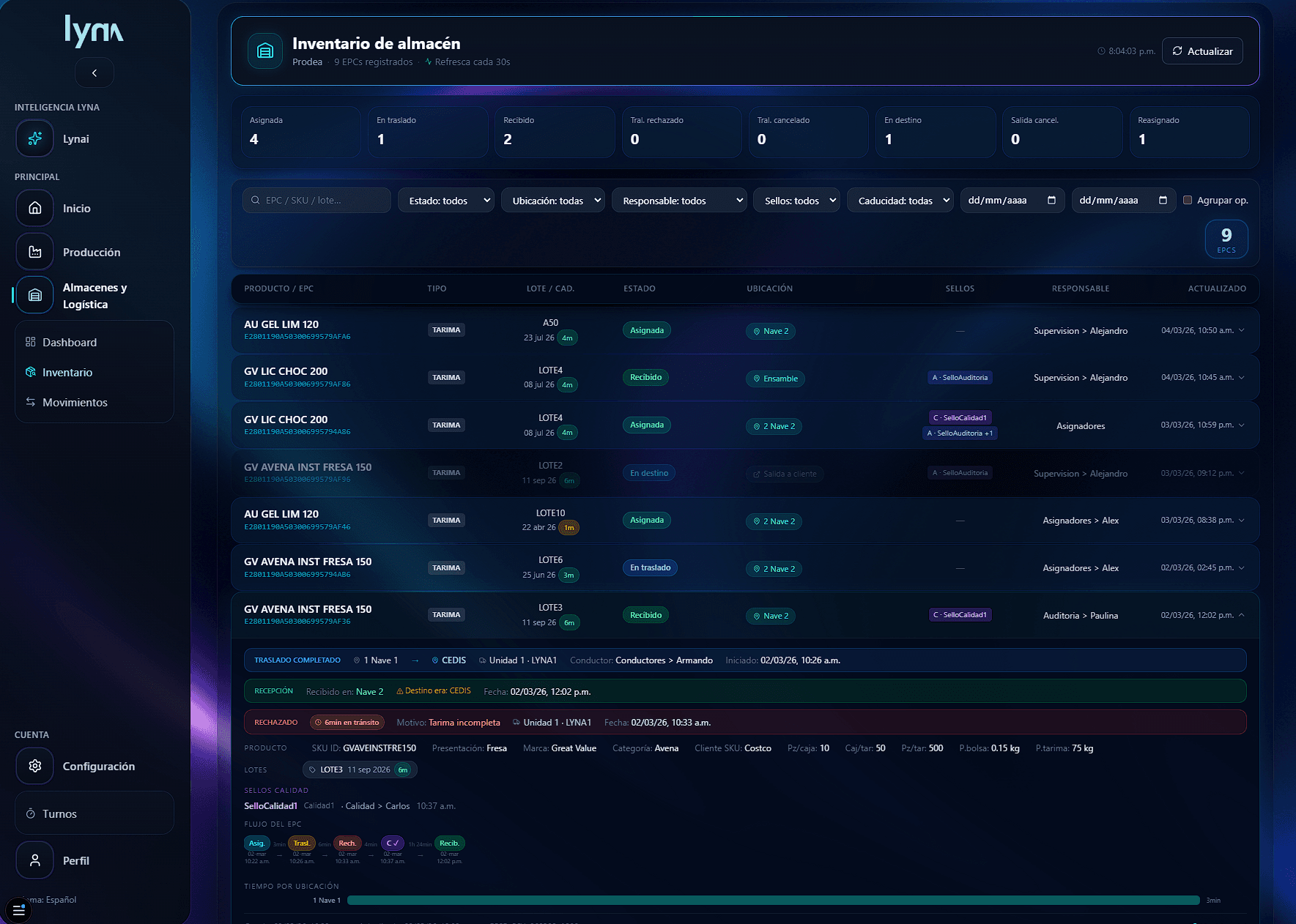 Platform screenshot 2